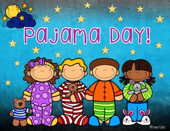 Pajama day graphic